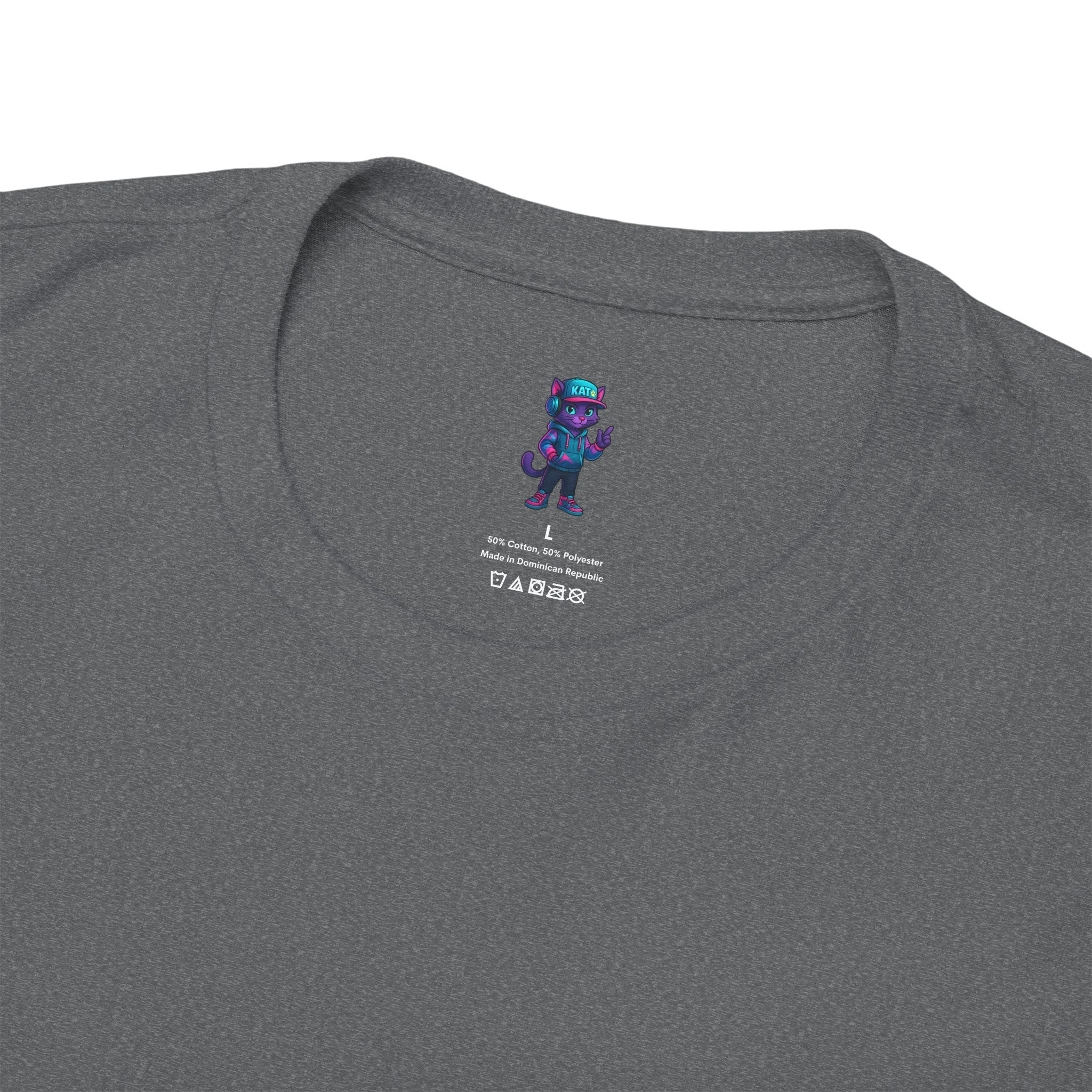 DJ KAT PAWS Surfing Fun T-Shirt | Stay Cool, Have Fun, Play Safe, Be You! | Fun Summer Tee, Gift for Cat Lovers, Beach Vibes