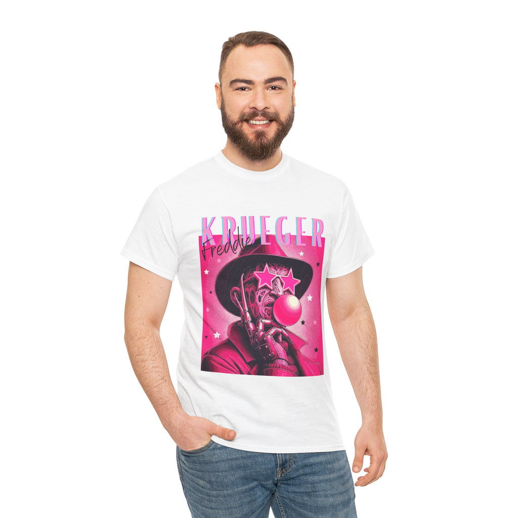 Freddie Kruger, Horror Graphic Tee, Unisex Cotton Shirt, Halloween Costume, Horror Movie Gift, Spooky T-Shirt, Horror Fan Apparel
