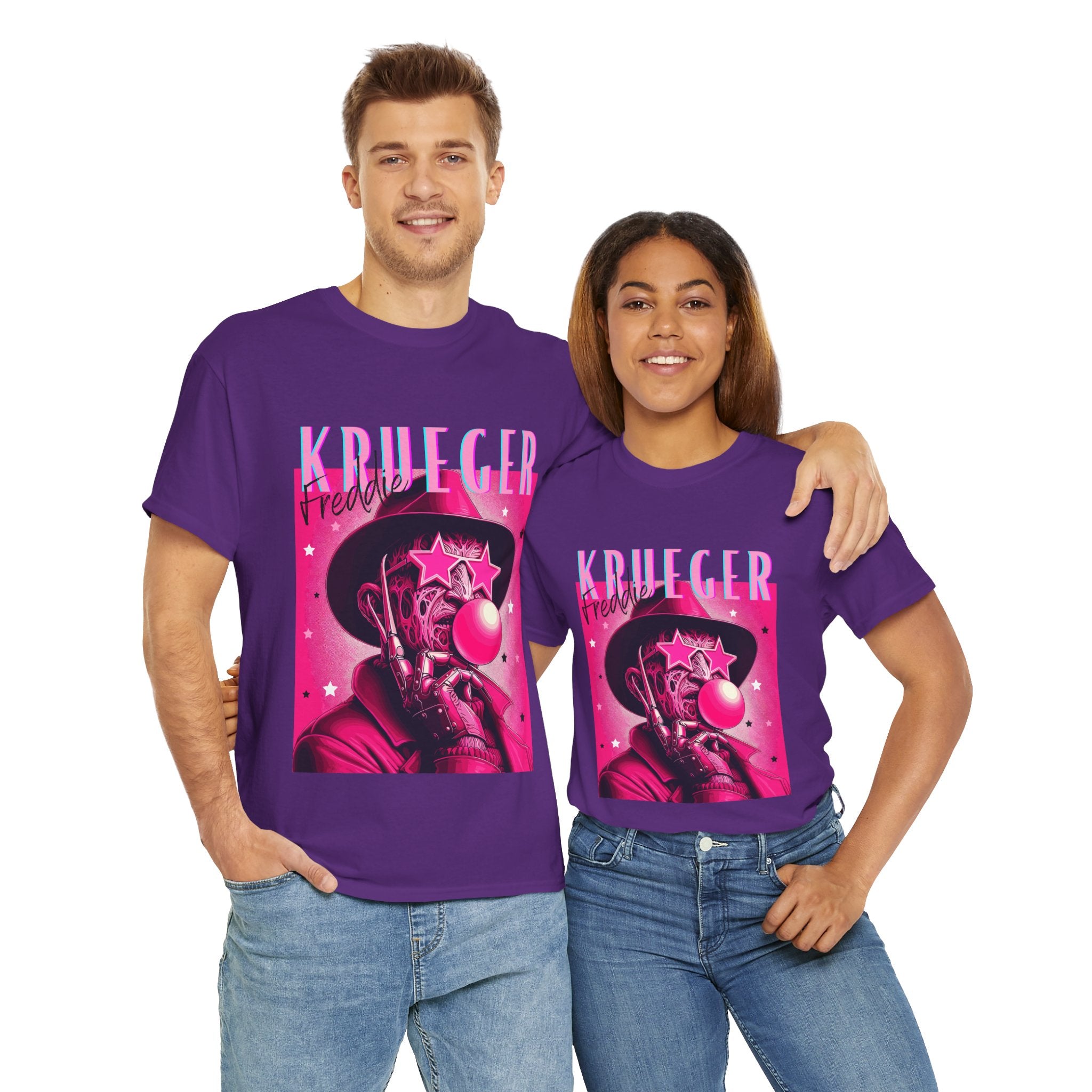 Freddie Kruger, Horror Graphic Tee, Unisex Cotton Shirt, Halloween Costume, Horror Movie Gift, Spooky T-Shirt, Horror Fan Apparel