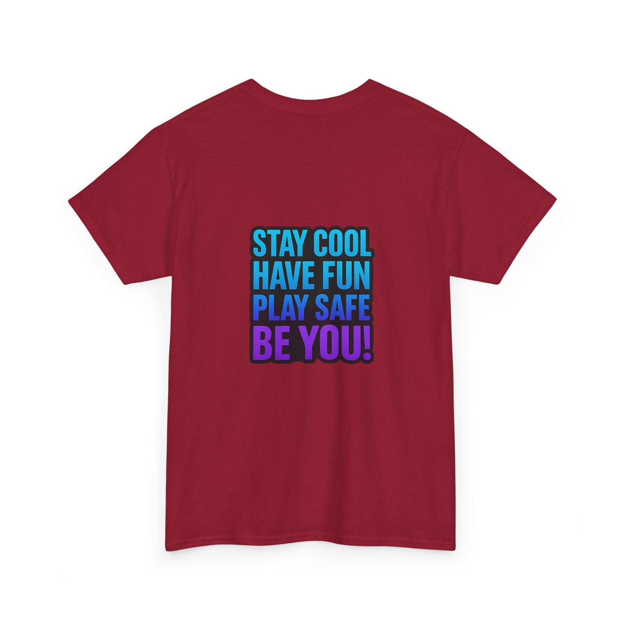 DJ KAT PAWS Surfing Fun T-Shirt | Stay Cool, Have Fun, Play Safe, Be You! | Fun Summer Tee, Gift for Cat Lovers, Beach Vibes