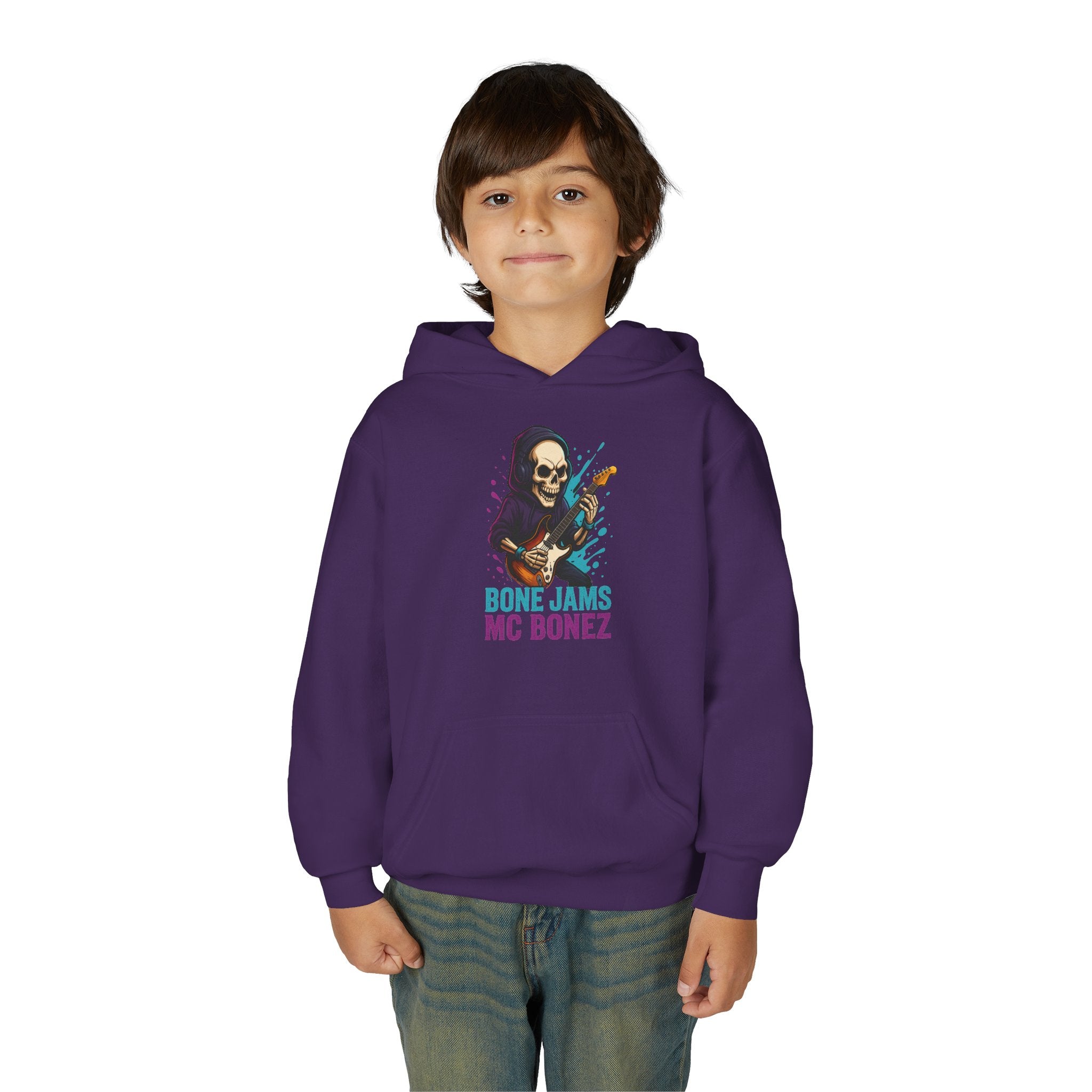 Bone Jams MC Bonez, Kids Hoodie - Gutted Guitarist