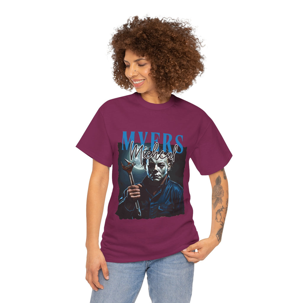 Michael Myers - Horror Graphic Tee, Unisex Cotton Shirt, Halloween Costume, Horror Movie Gift, Spooky T-Shirt, Horror Fan Apparel