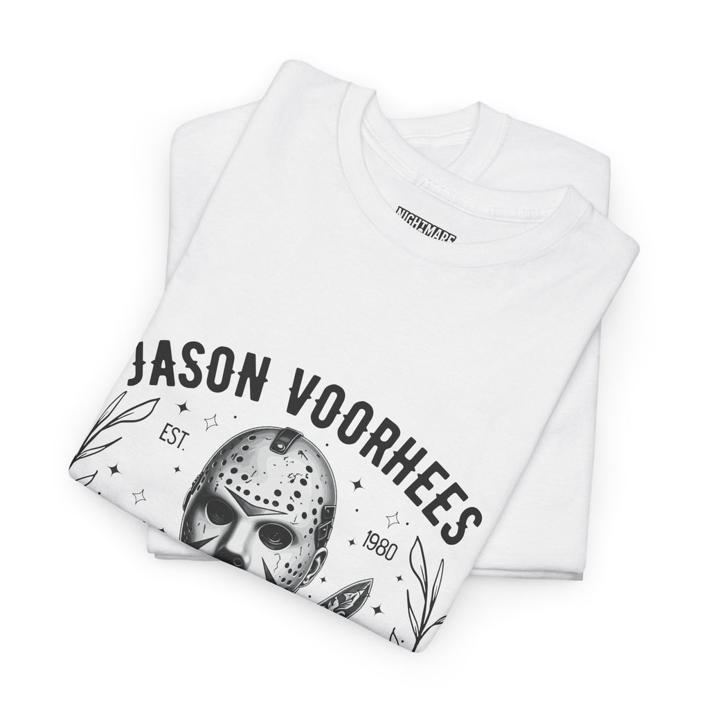Jason Voorhees 'Hide and Seek Champion'  - Horror Graphic Tee, Unisex Cotton Shirt, Halloween Costume, Horror Movie Gift, Spooky T-Shirt, Horror Fan Apparel