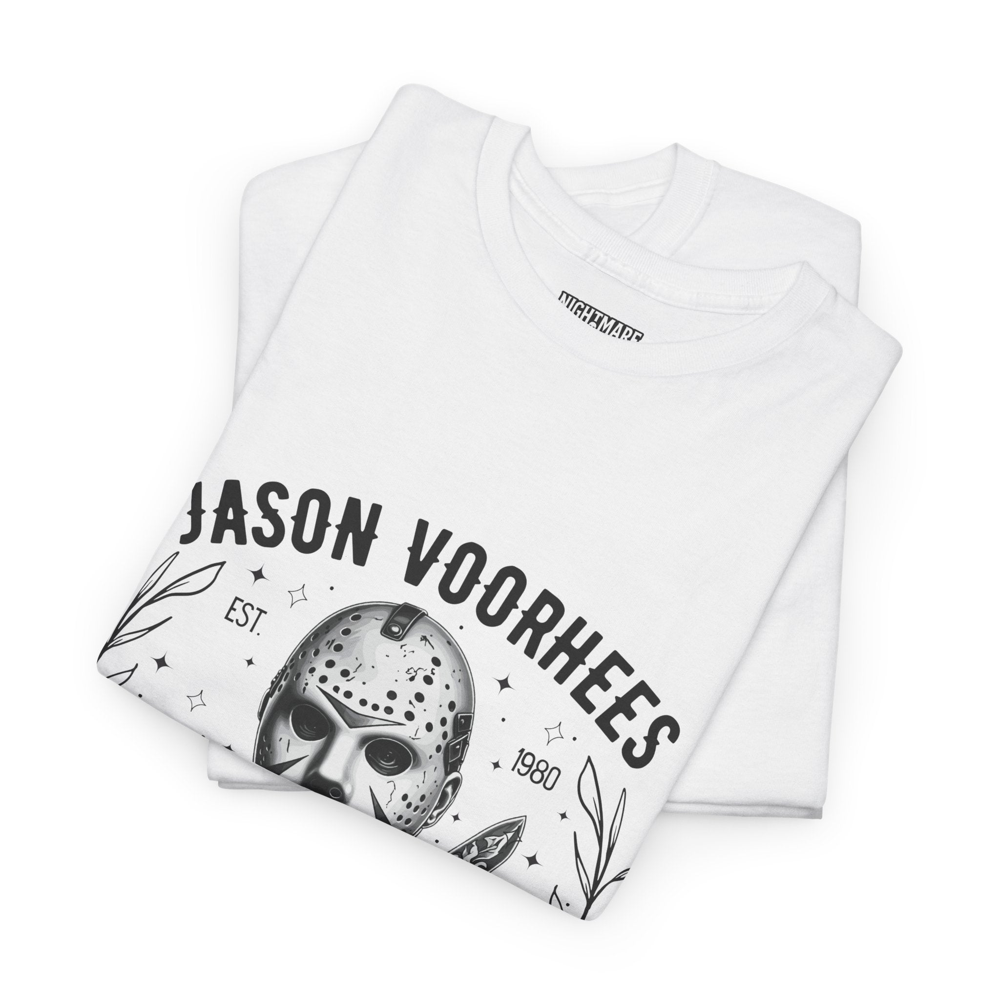 Jason Voorhees 'Hide and Seek Champion'  - Horror Graphic Tee, Unisex Cotton Shirt, Halloween Costume, Horror Movie Gift, Spooky T-Shirt, Horror Fan Apparel