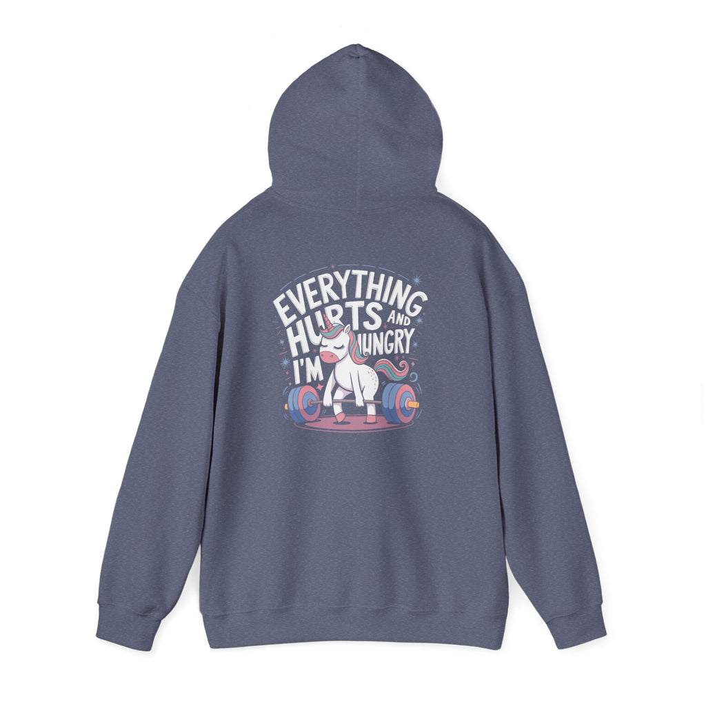 Everything Hurts, Everyday Grind Sweatshirt for Fitness Enthusiasts, Gym Hoodie, Workout Gear, Gift for Gym Lovers