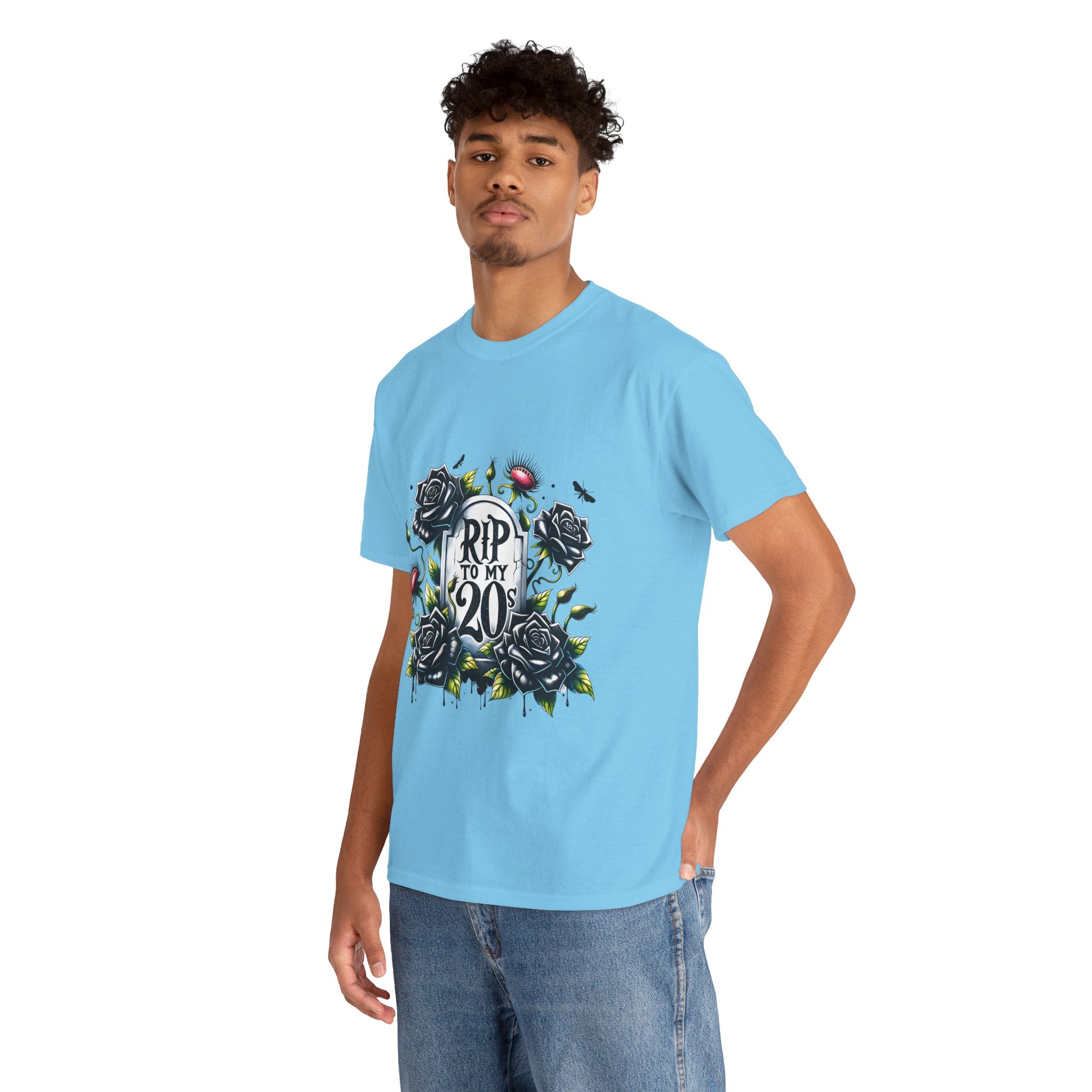 RIP to My 20s Tee, Funny Birthday Gift, Vintage Style Oversized Shirt, Casual Wardrobe Staple, Celebration Apparel