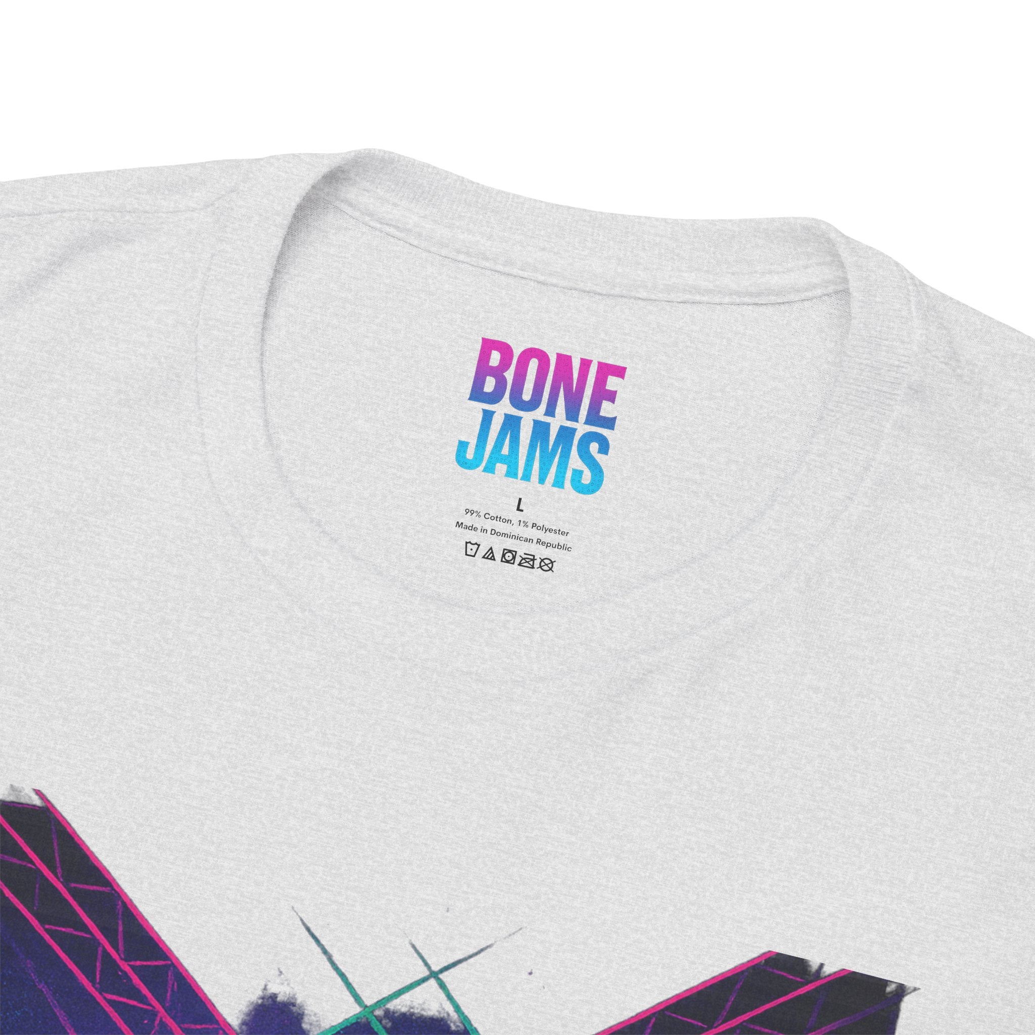 Bone Jams Rockin’ Skeleton, Tee | Loud Enough to Wake the Dead | Unisex Cotton Shirt for Music Lovers, Concerts, Halloween, Gifts