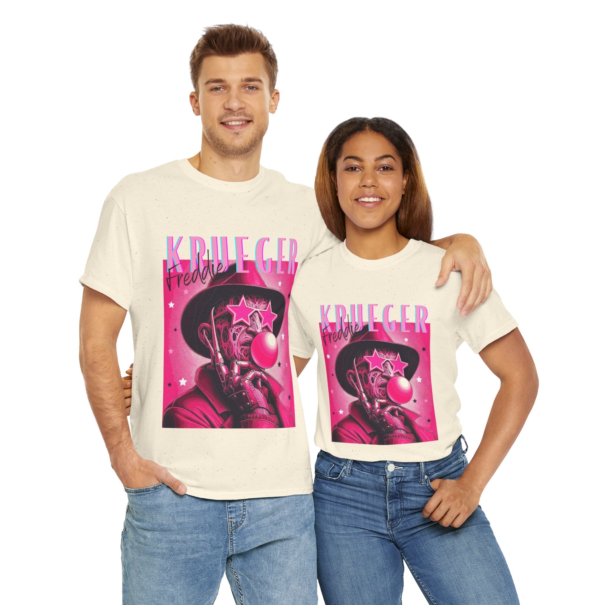 Freddie Kruger, Horror Graphic Tee, Unisex Cotton Shirt, Halloween Costume, Horror Movie Gift, Spooky T-Shirt, Horror Fan Apparel