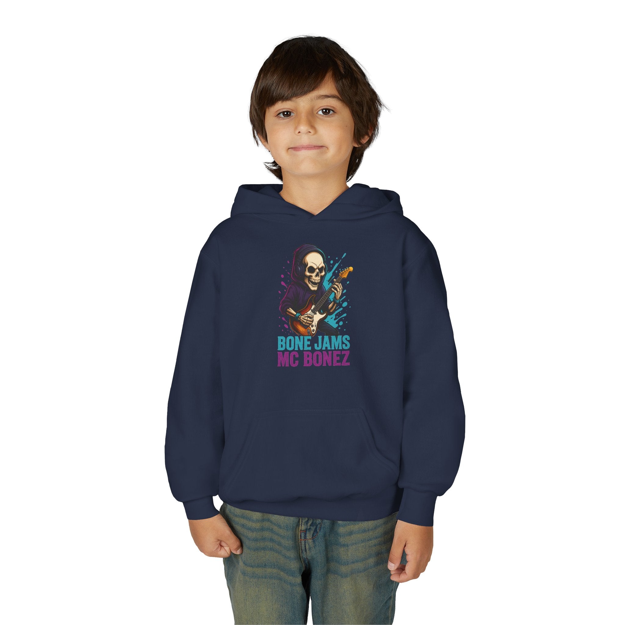 Bone Jams MC Bonez, Kids Hoodie - Gutted Guitarist