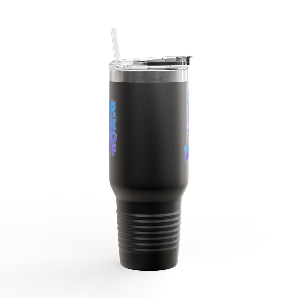 DJ KAT Paws - Purr-fectly Awesome Insulated Travel Mug, 40oz