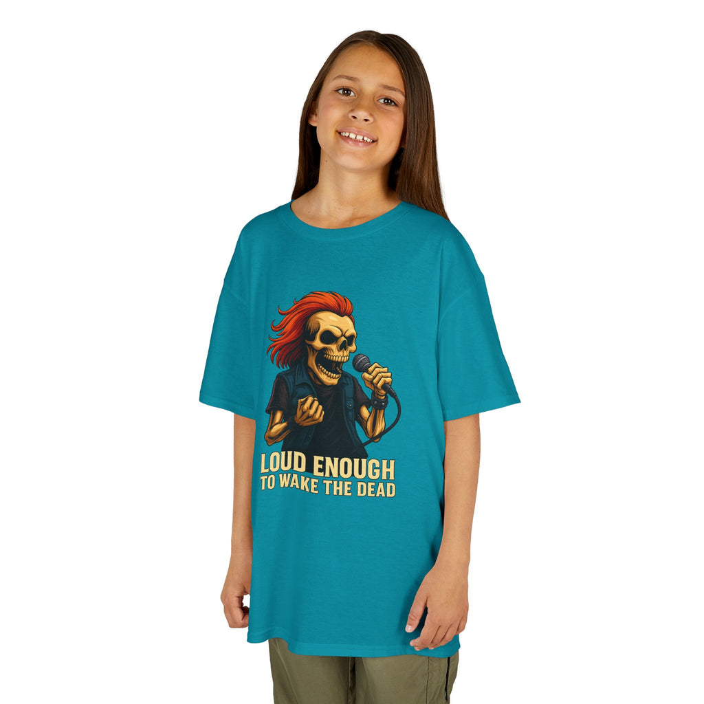 Bone Jams MC Bonez Kids Tee, Loud Enough  to Wake the Dead