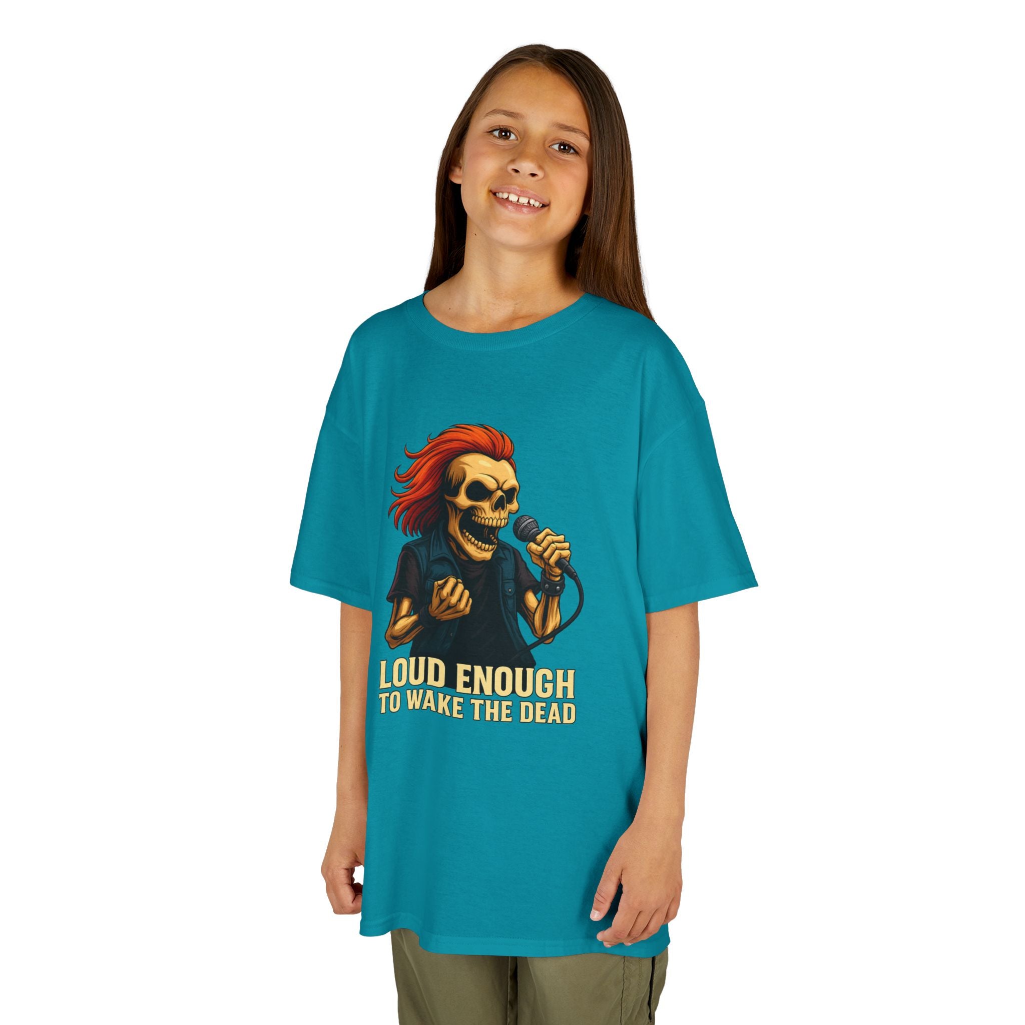 Bone Jams MC Bonez Kids Tee, Loud Enough  to Wake the Dead
