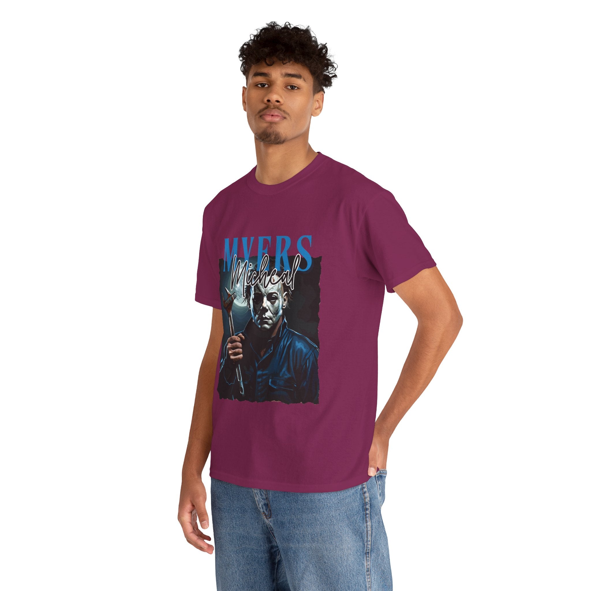 Michael Myers - Horror Graphic Tee, Unisex Cotton Shirt, Halloween Costume, Horror Movie Gift, Spooky T-Shirt, Horror Fan Apparel