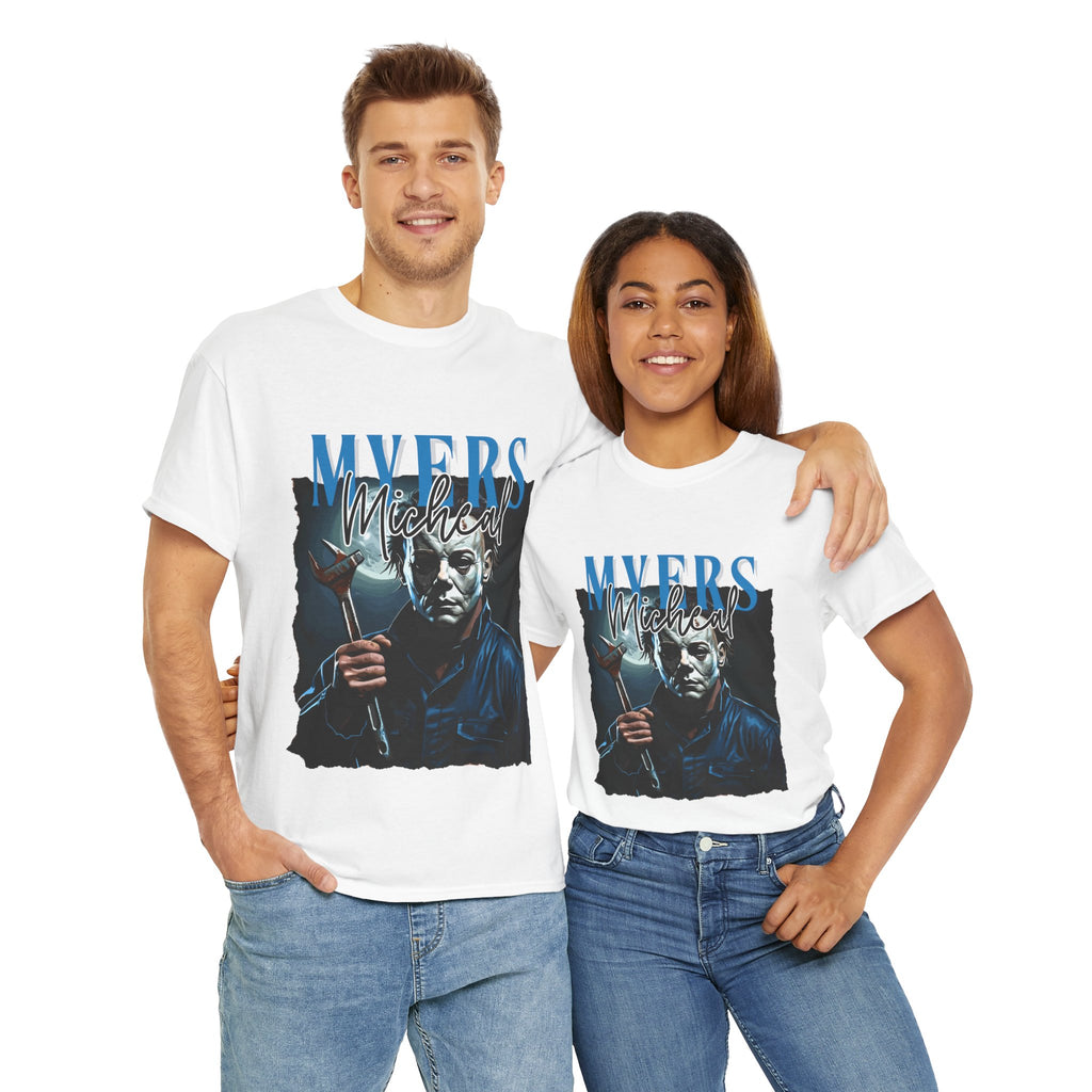 Michael Myers - Horror Graphic Tee, Unisex Cotton Shirt, Halloween Costume, Horror Movie Gift, Spooky T-Shirt, Horror Fan Apparel