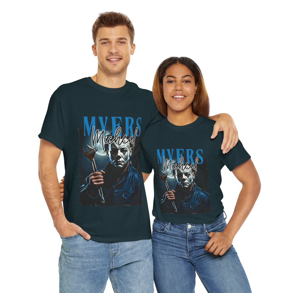 Michael Myers - Horror Graphic Tee, Unisex Cotton Shirt, Halloween Costume, Horror Movie Gift, Spooky T-Shirt, Horror Fan Apparel