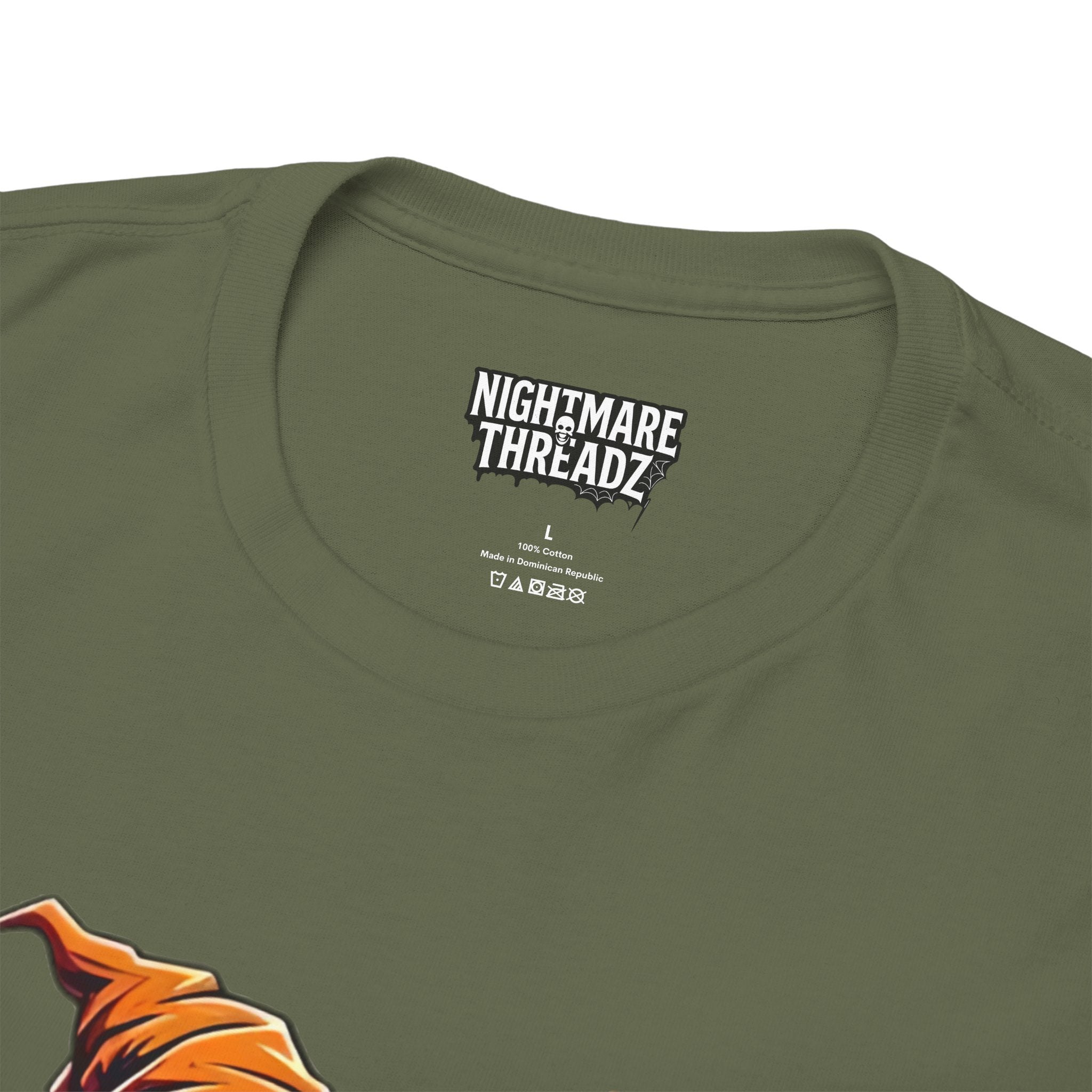 Scary Pumpkin, Horror Graphic Tee, Unisex Cotton Shirt, Halloween Costume, Horror Movie Gift, Spooky T-Shirt, Horror Fan Apparel