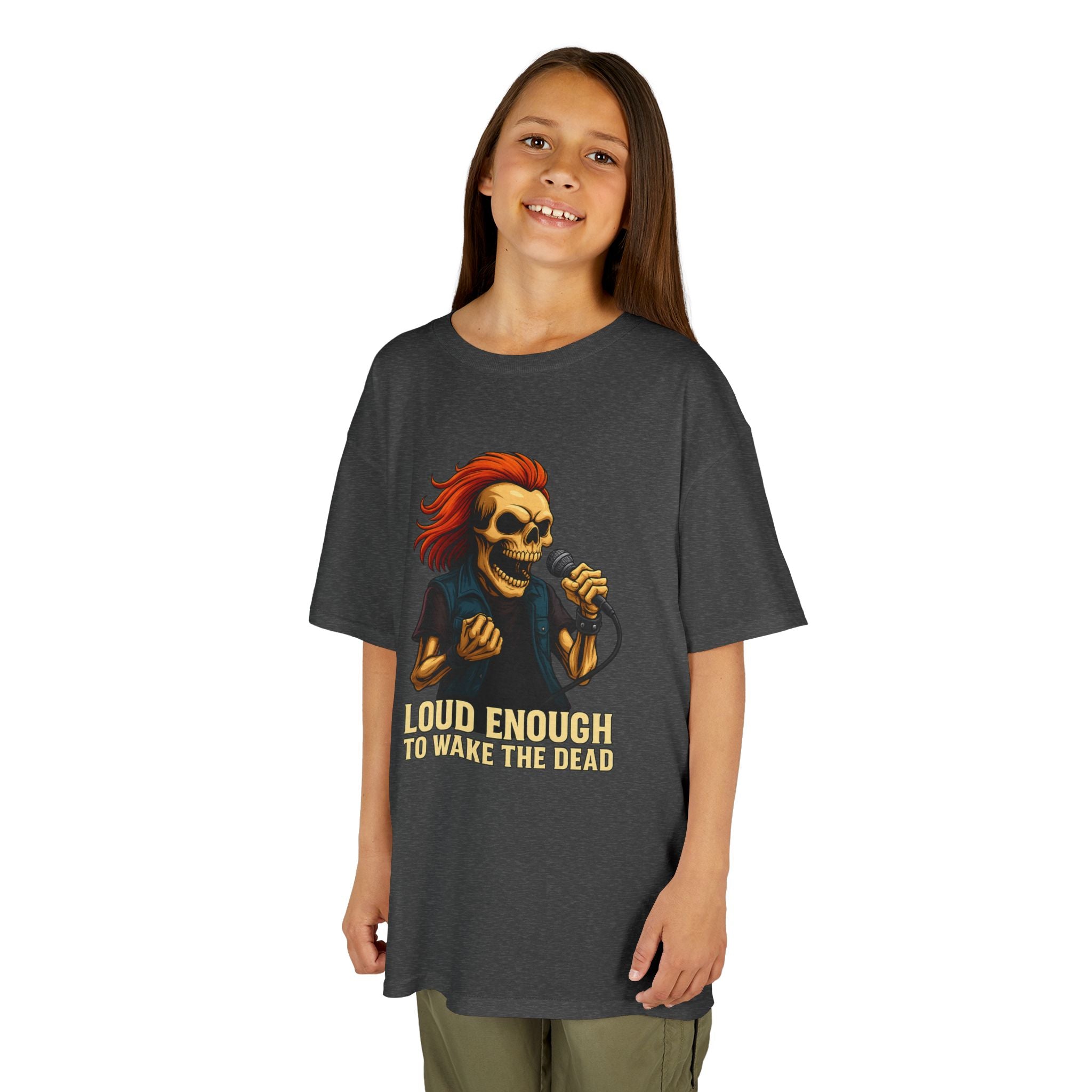 Bone Jams MC Bonez Kids Tee, Loud Enough  to Wake the Dead