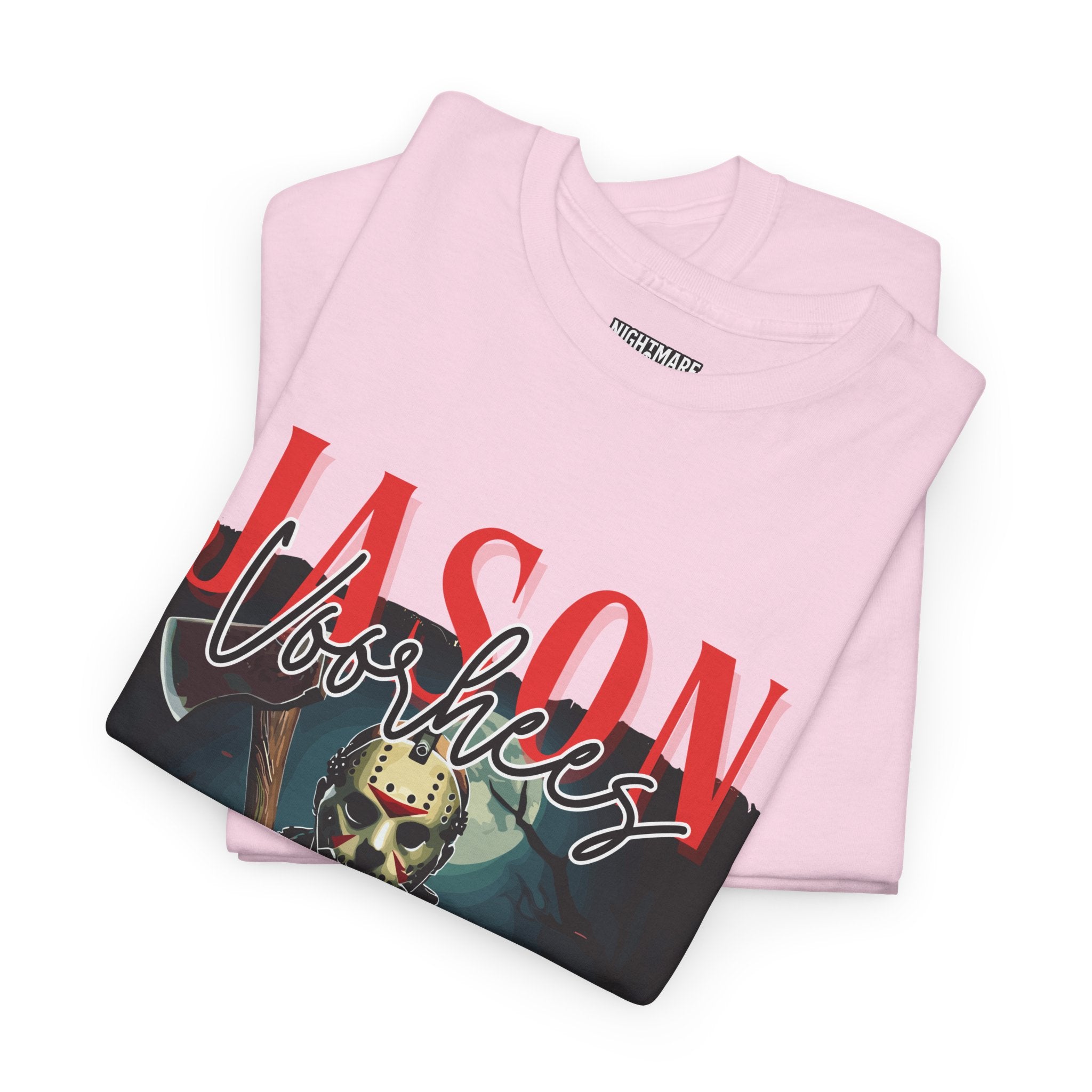 Jason Vorhees Horror Graphic Tee, Unisex Cotton Shirt, Halloween Costume, Horror Movie Gift, Spooky T-Shirt, Horror Fan Apparel