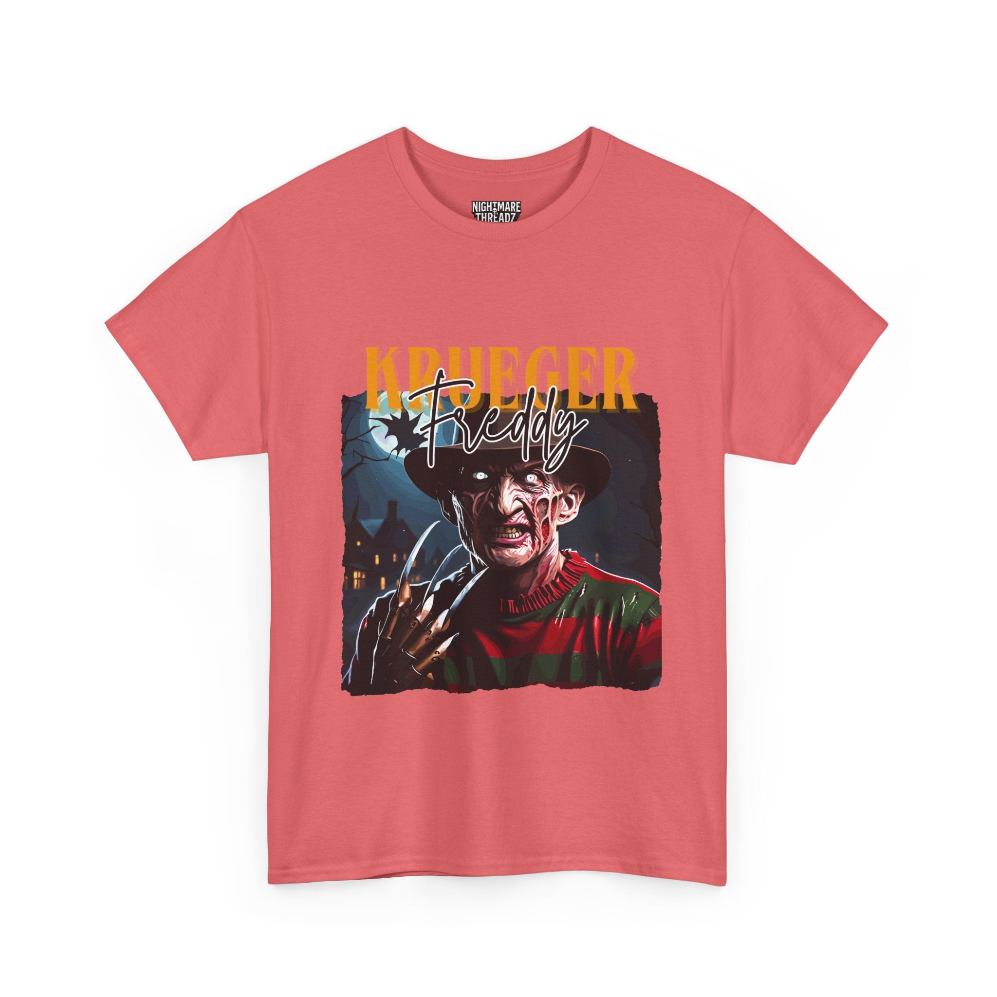 Freddy Krueger, Horror Graphic Tee, Unisex Cotton Shirt, Halloween Costume, Horror Movie Gift, Spooky T-Shirt, Horror Fan Apparel