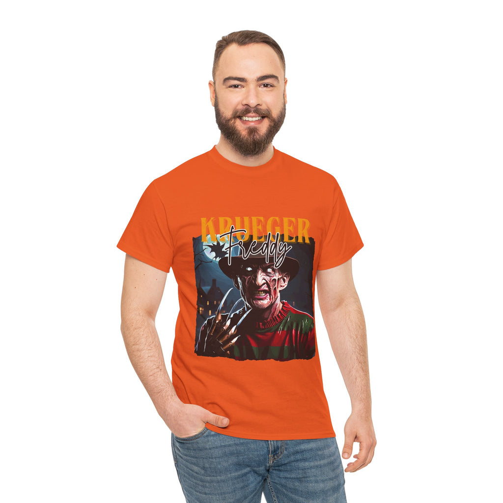 Freddy Krueger, Horror Graphic Tee, Unisex Cotton Shirt, Halloween Costume, Horror Movie Gift, Spooky T-Shirt, Horror Fan Apparel