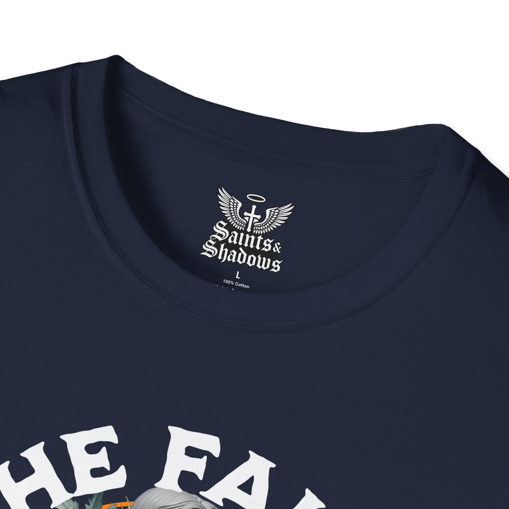 Saints and Shadows - The Faith Never Fail, Angelic Artwork Unisex Softstyle T-Shirt, Casual Wear
