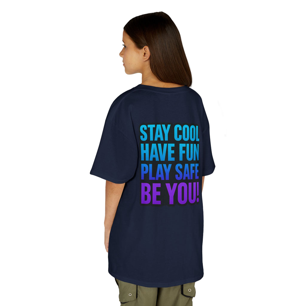 DJ KAT PAWS - Fun Skater Cat Design, Youth Summer T-Shirt, Cool Kids Apparel, Birthday Gift, Trendy Casual Wear