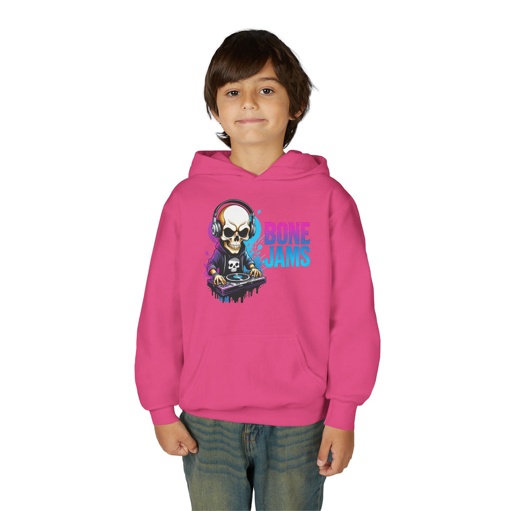 Bone Jams MC Bonez, Kids Hoodie Skull DJ