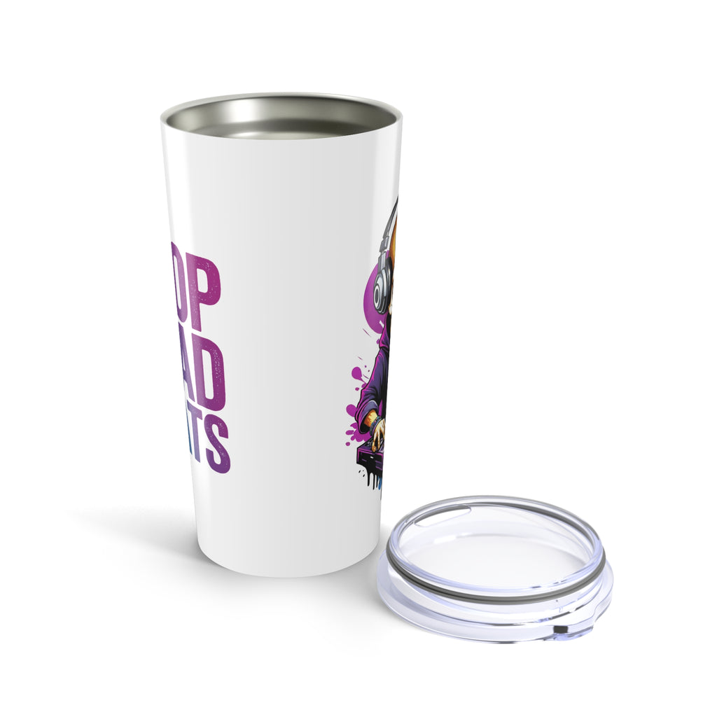 Bone Jams – MC Bonez 20oz Tumbler | Music Vibe Travel Mug for Music Lovers, Cool Drinkware & Party Gift
