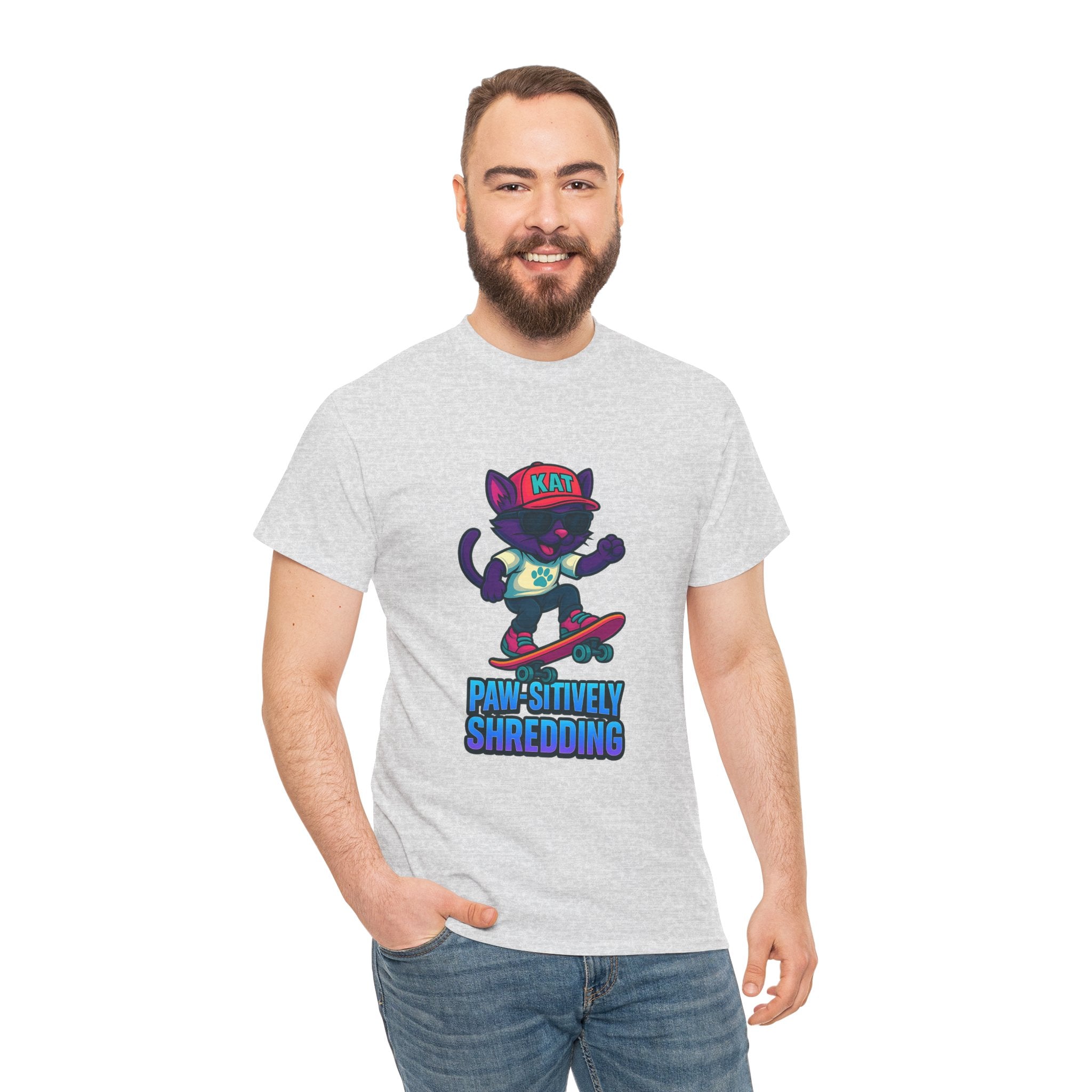DJ KAT PAWS Paw-sitively Shredding Tee