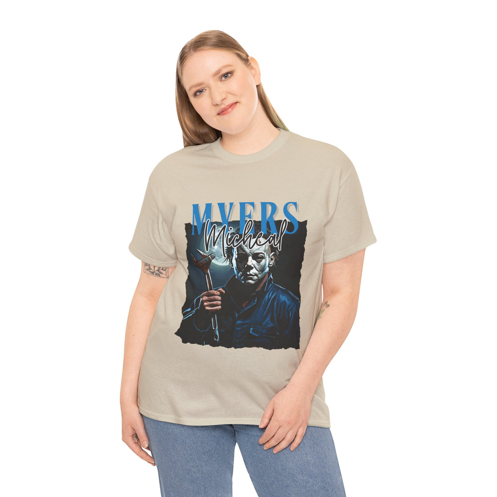 Michael Myers - Horror Graphic Tee, Unisex Cotton Shirt, Halloween Costume, Horror Movie Gift, Spooky T-Shirt, Horror Fan Apparel