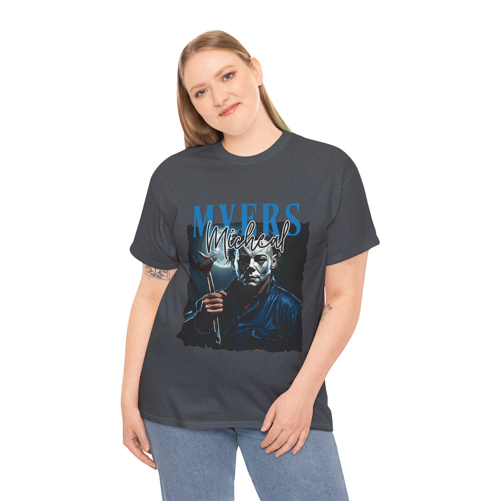 Michael Myers - Horror Graphic Tee, Unisex Cotton Shirt, Halloween Costume, Horror Movie Gift, Spooky T-Shirt, Horror Fan Apparel