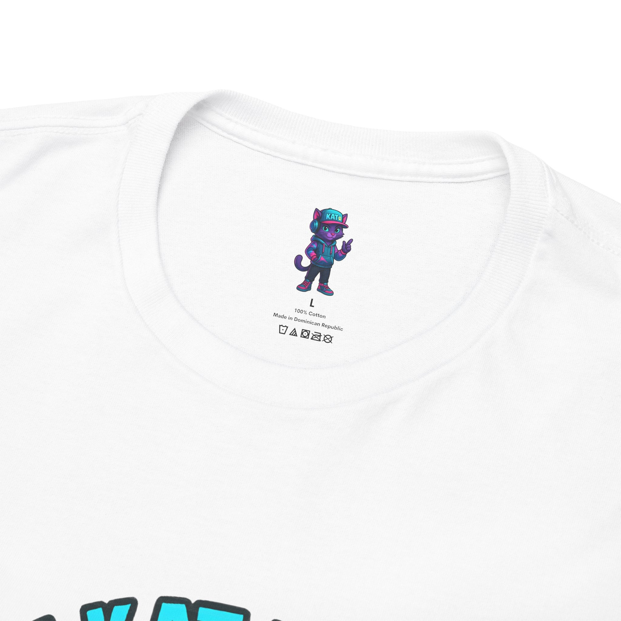 DJ KAT PAWS Surfing Fun T-Shirt | Stay Cool, Have Fun, Play Safe, Be You! | Fun Summer Tee, Gift for Cat Lovers, Beach Vibes