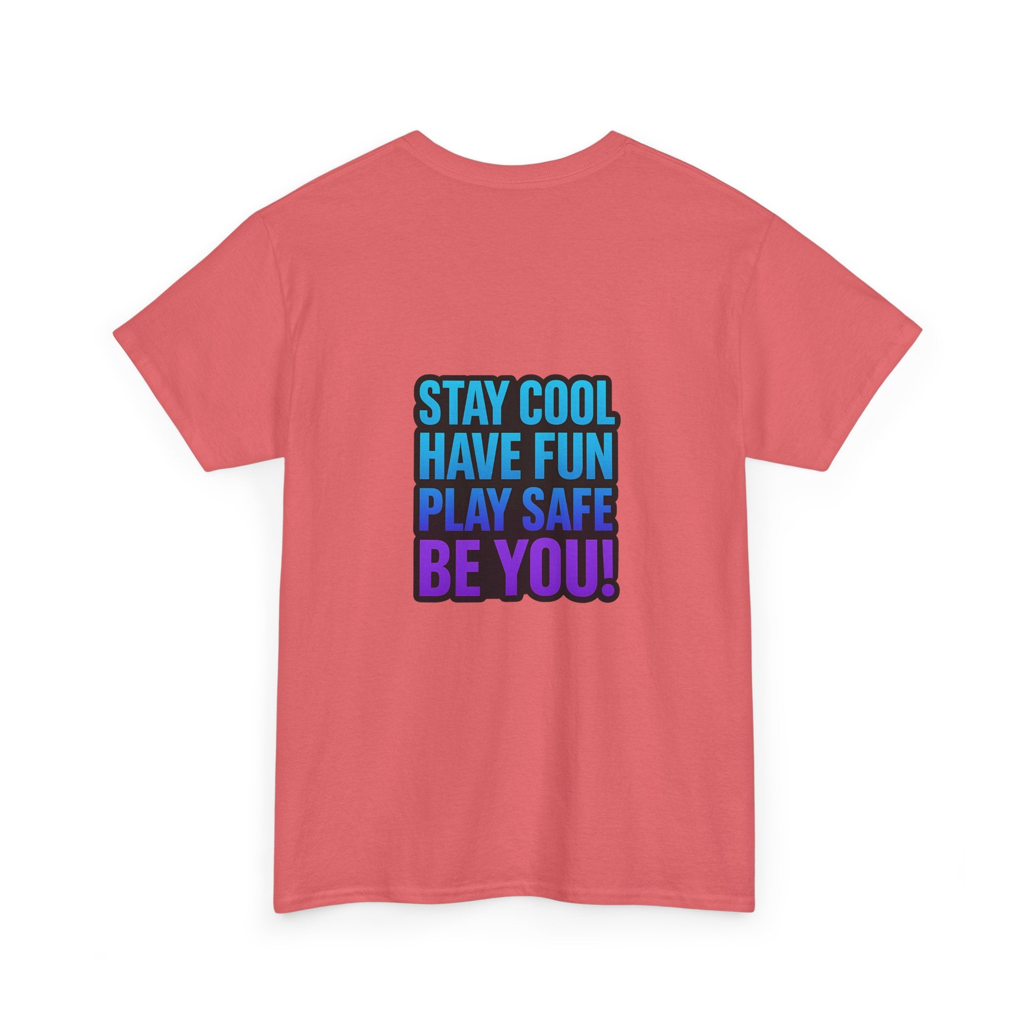 DJ KAT PAWS Surfing Fun T-Shirt | Stay Cool, Have Fun, Play Safe, Be You! | Fun Summer Tee, Gift for Cat Lovers, Beach Vibes