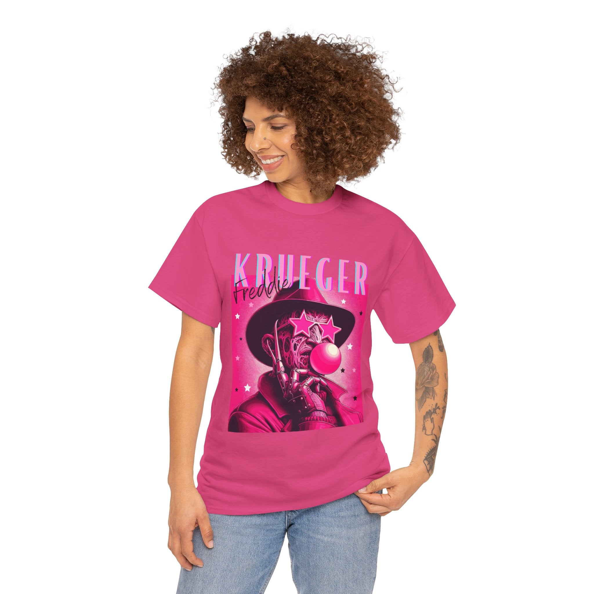 Freddie Kruger, Horror Graphic Tee, Unisex Cotton Shirt, Halloween Costume, Horror Movie Gift, Spooky T-Shirt, Horror Fan Apparel