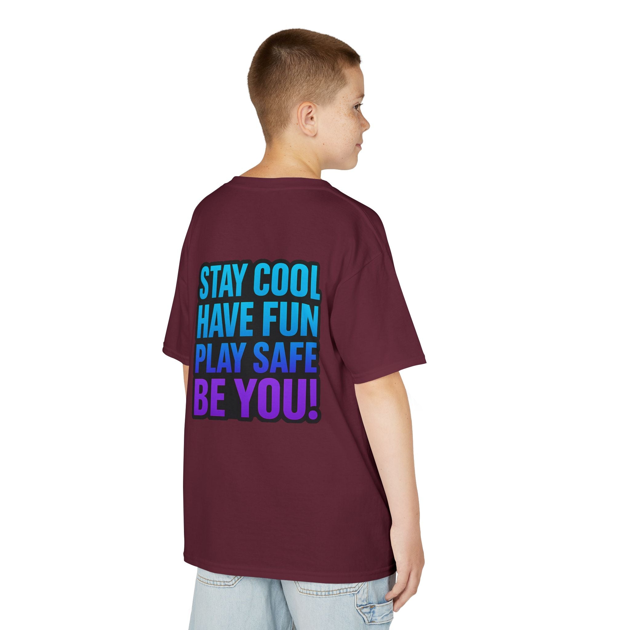 DJ KAT PAWS Purr-fectly Rad Kids Tee | Cool Apparel for Boys & Girls, Motivational Summer Wear & Playful Gift