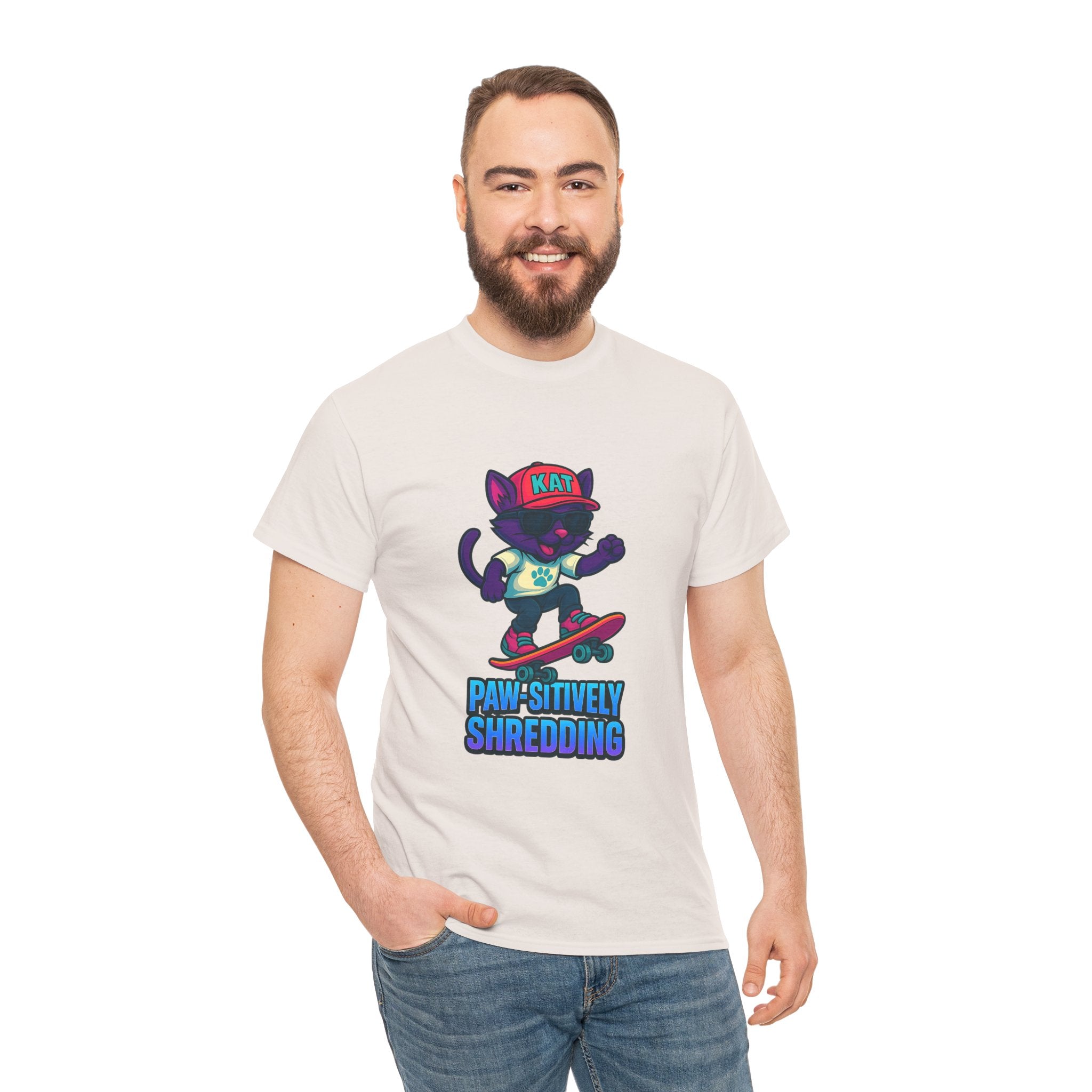 DJ KAT PAWS Paw-sitively Shredding Tee