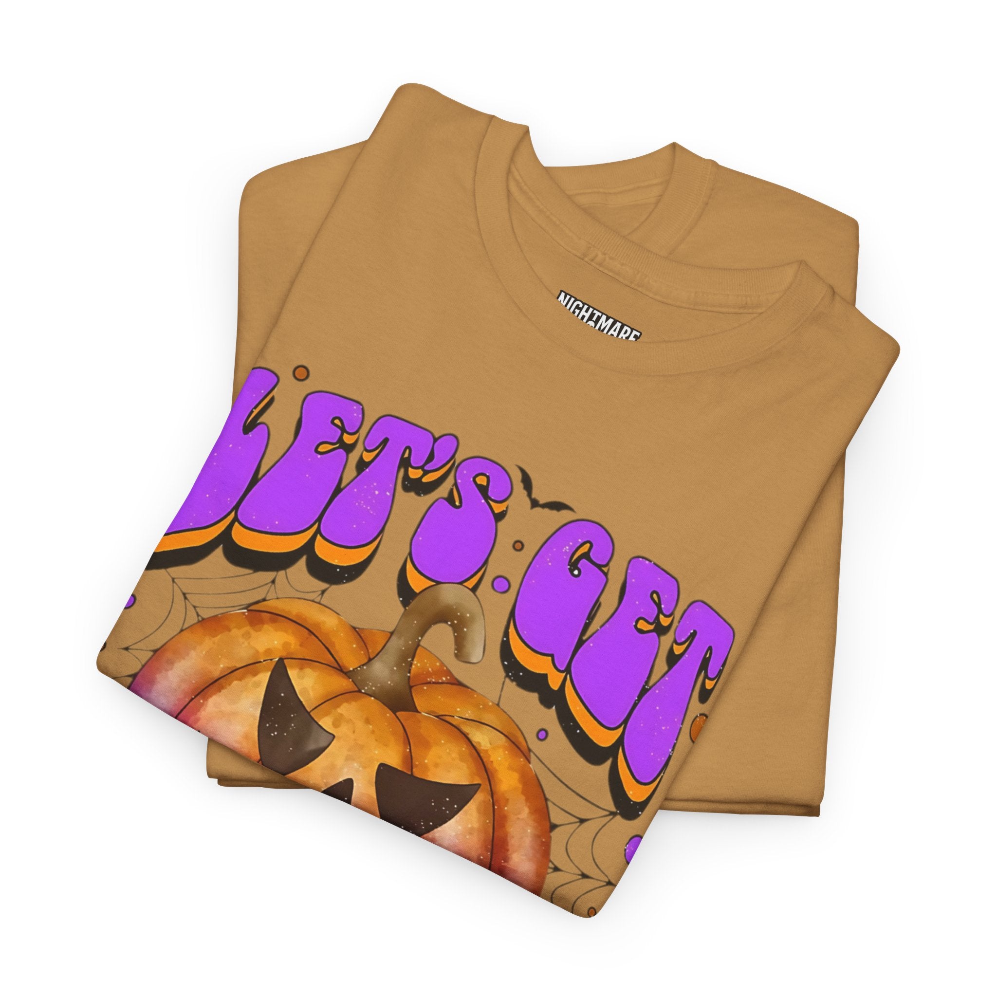 Halloween Spooky Pumpkin Tee, Unisex Cotton Shirt, Halloween Costume, Fall Festivities, Trick or Treat
