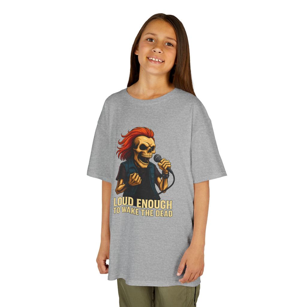 Bone Jams MC Bonez Kids Tee, Loud Enough  to Wake the Dead
