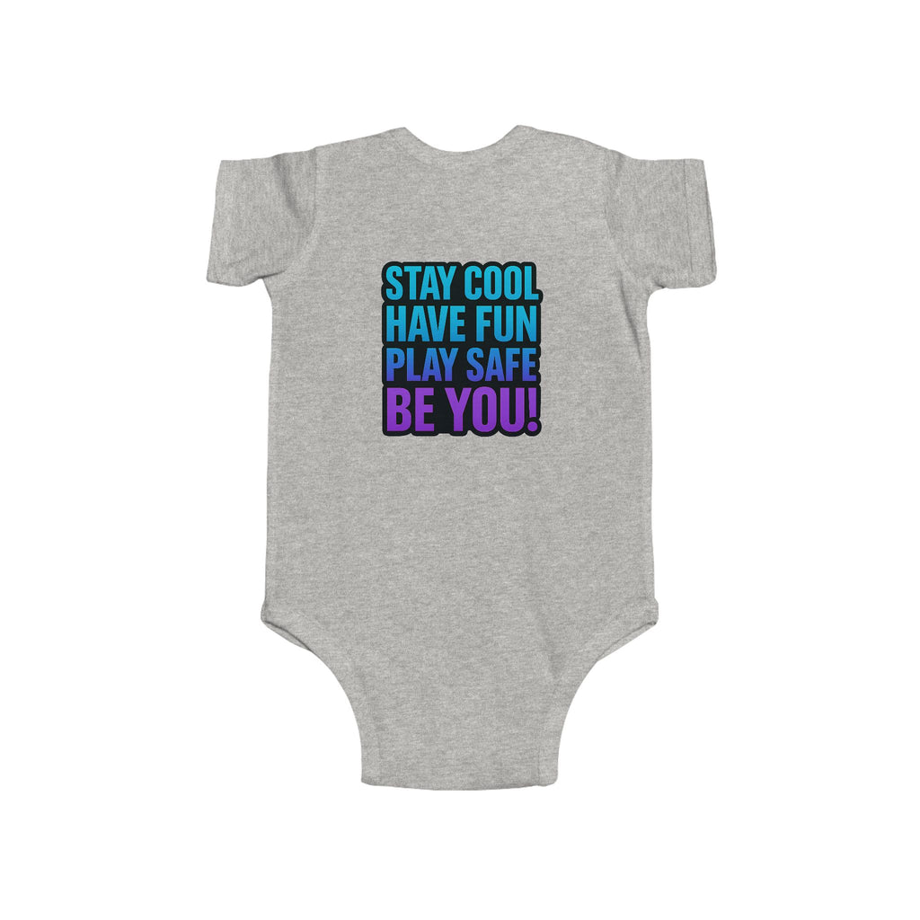 DJ KAT PAWS Surfing Champ | Infant Bodysuit, Cute Baby Gift, Nursery Apparel, Baby Shower Gift, Unique Baby Clothing