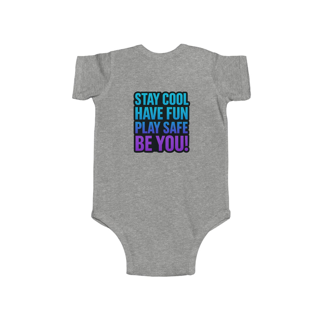 DJ KAT PAWS Surfing Champ | Infant Bodysuit, Cute Baby Gift, Nursery Apparel, Baby Shower Gift, Unique Baby Clothing