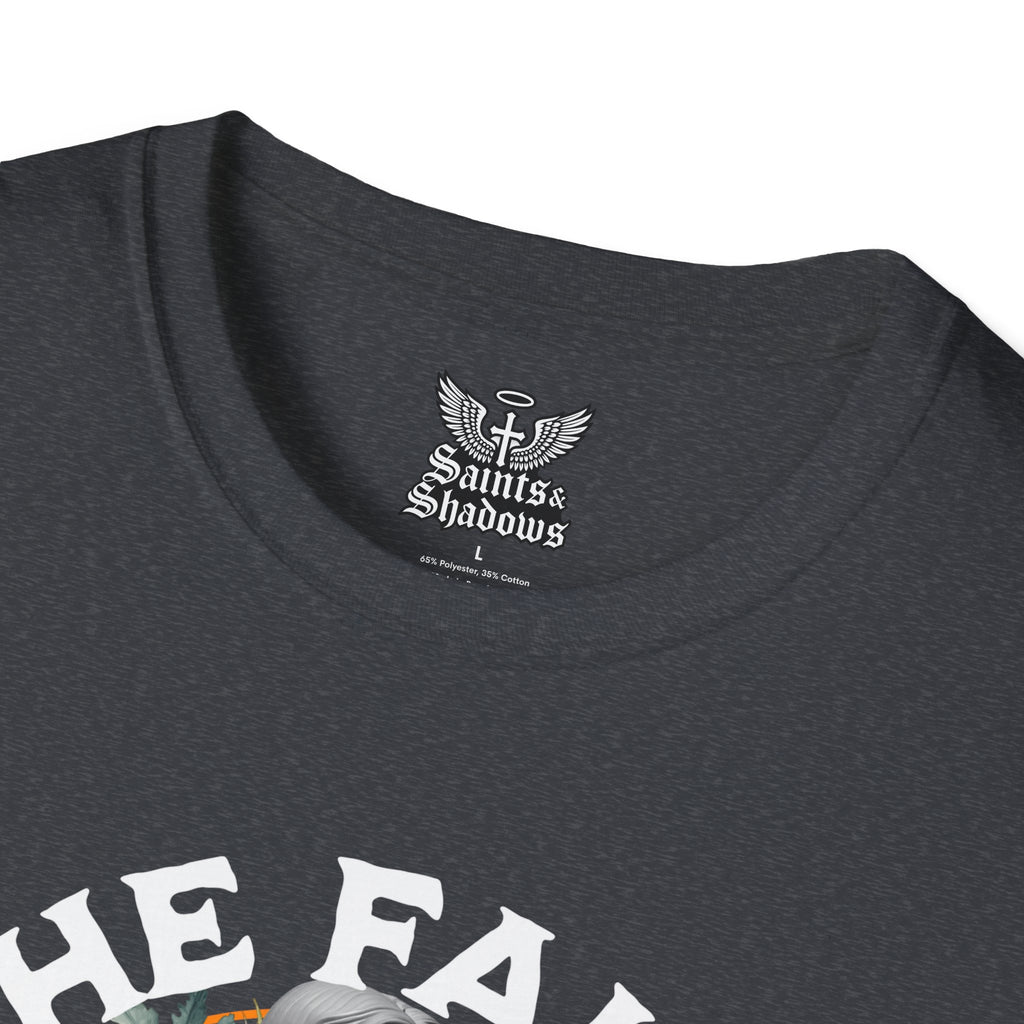 Saints and Shadows - The Faith Never Fail, Angelic Artwork Unisex Softstyle T-Shirt, Casual Wear