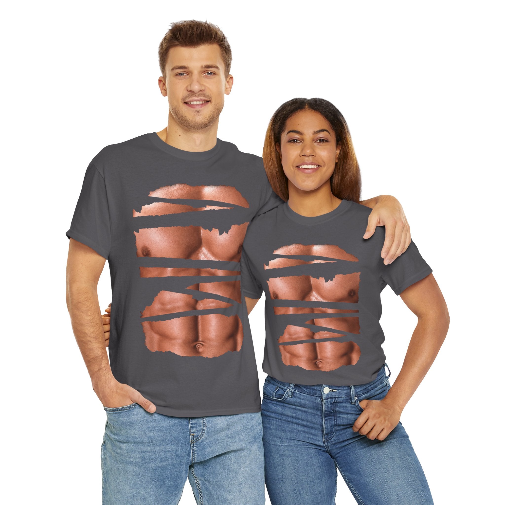 Shredded Abs Tee