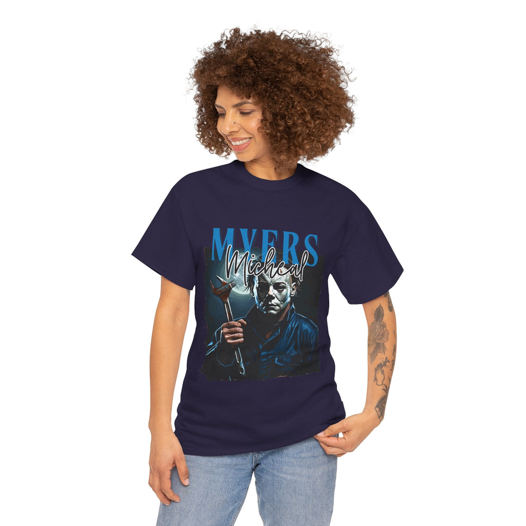 Michael Myers - Horror Graphic Tee, Unisex Cotton Shirt, Halloween Costume, Horror Movie Gift, Spooky T-Shirt, Horror Fan Apparel
