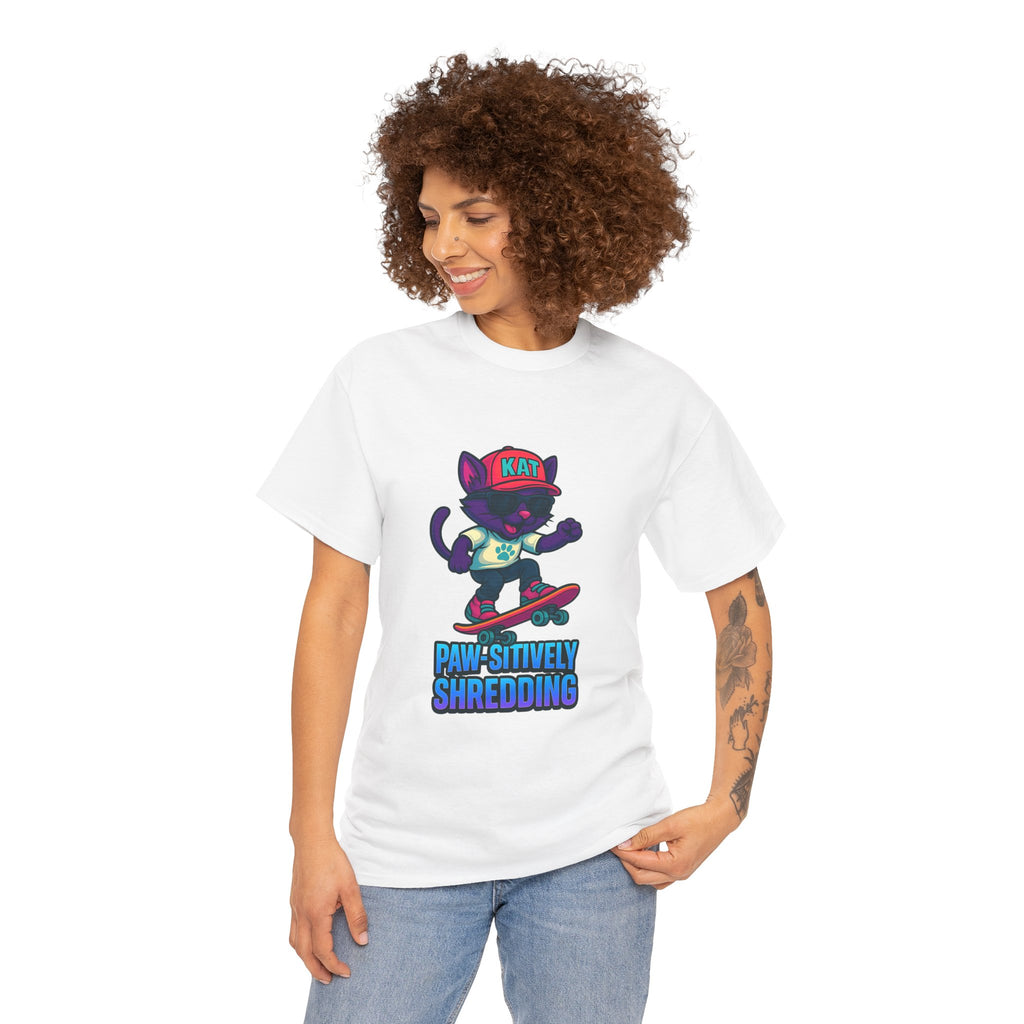 DJ KAT PAWS Paw-sitively Shredding Tee