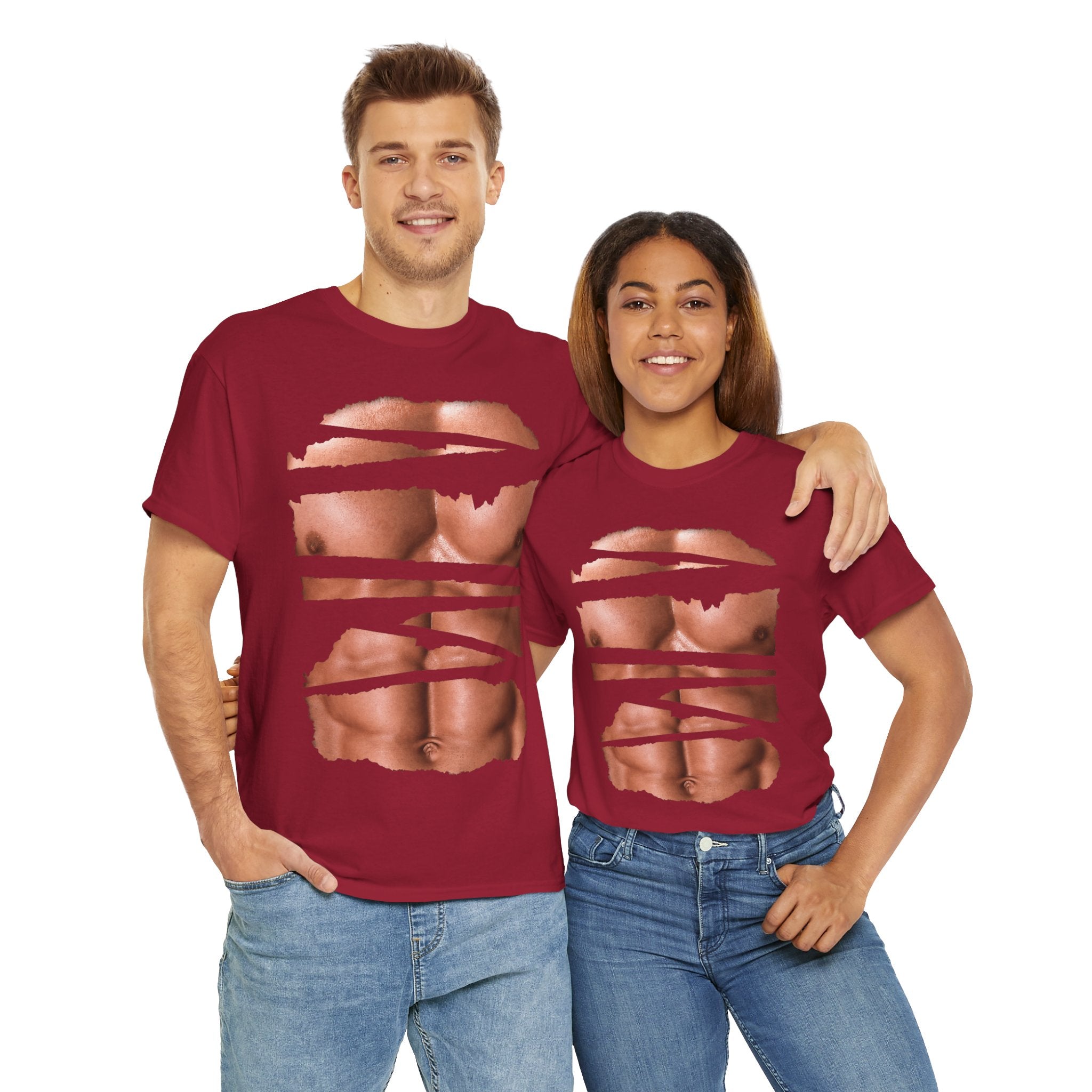 Shredded Abs Tee