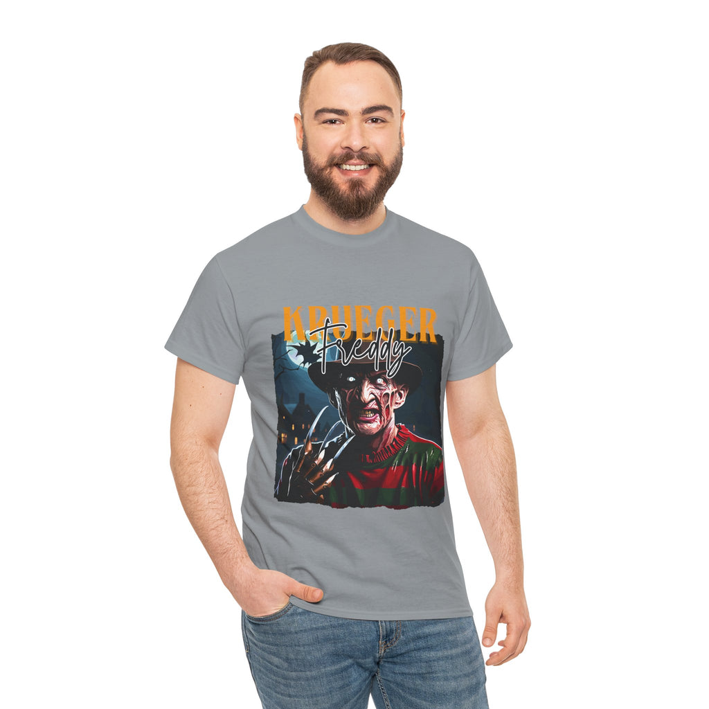 Freddy Krueger, Horror Graphic Tee, Unisex Cotton Shirt, Halloween Costume, Horror Movie Gift, Spooky T-Shirt, Horror Fan Apparel