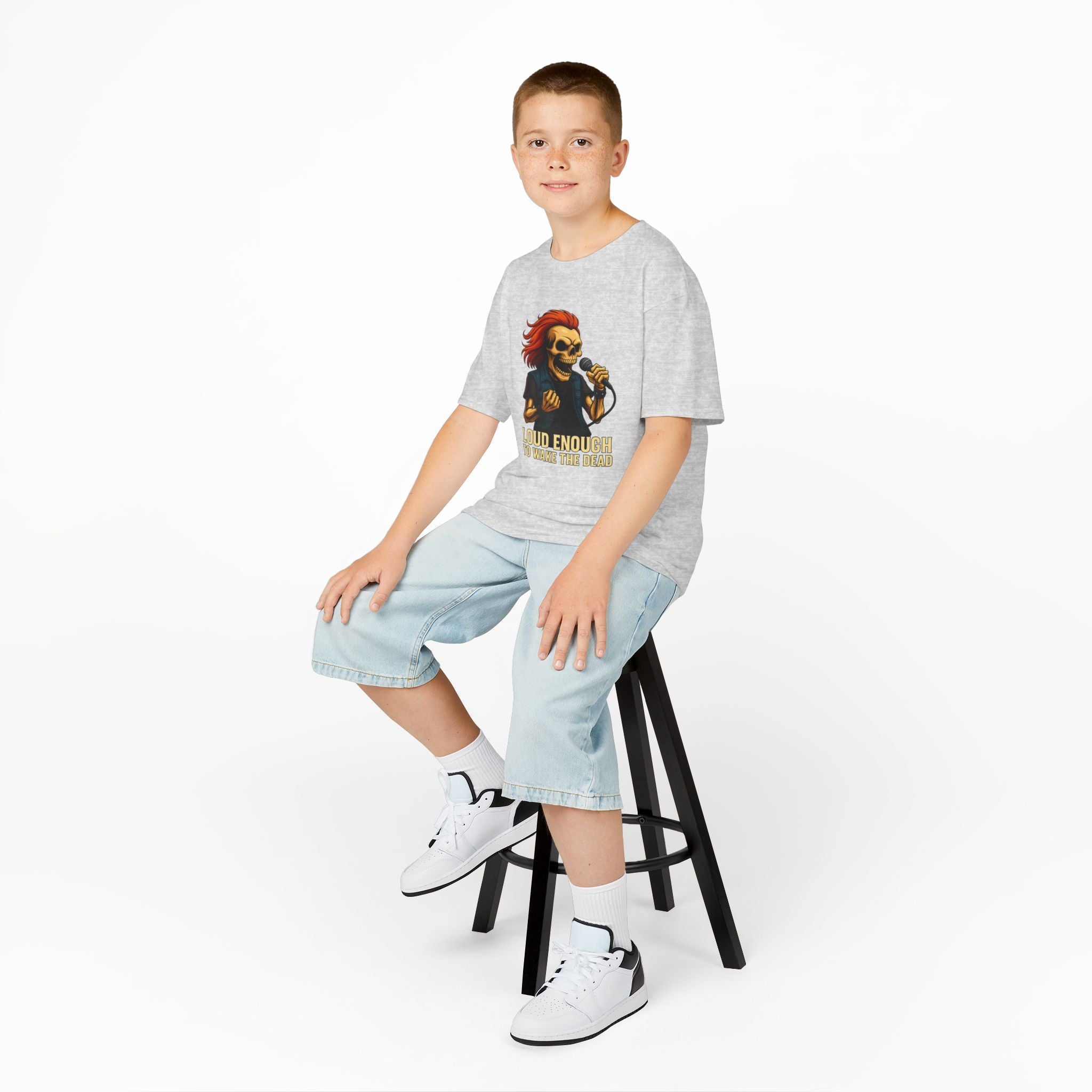 Bone Jams MC Bonez Kids Tee, Loud Enough  to Wake the Dead
