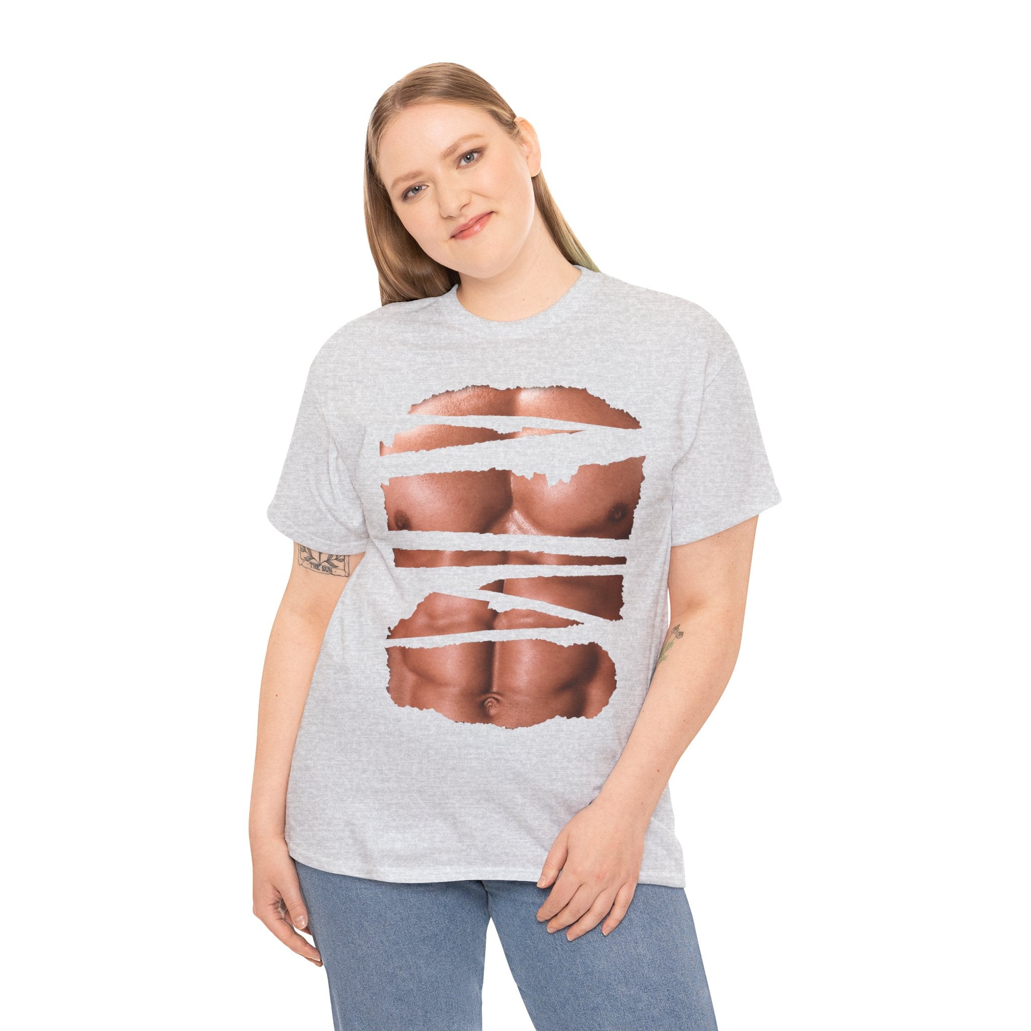 Shredded Abs Tee