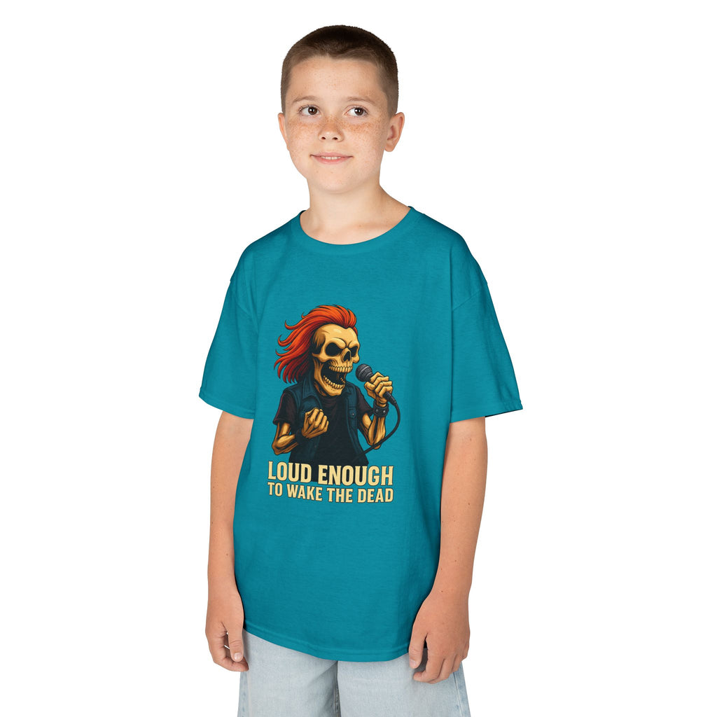 Bone Jams MC Bonez Kids Tee, Loud Enough  to Wake the Dead