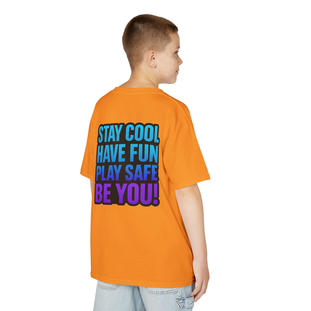 DJ KAT PAWS - Fun Skater Cat Design, Youth Summer T-Shirt, Cool Kids Apparel, Birthday Gift, Trendy Casual Wear